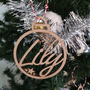 Personalized Christmas ball