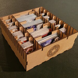 5 Boîtes de rangement pour cartes à jouer