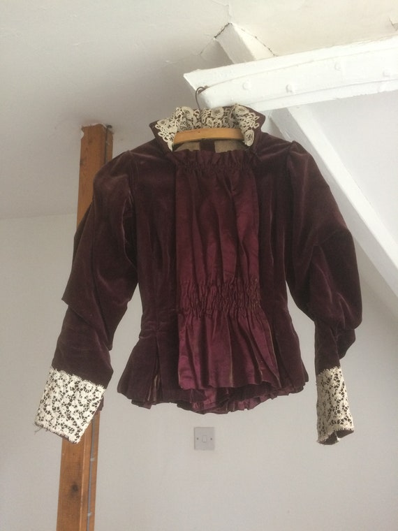 Victorian Velvet jacket