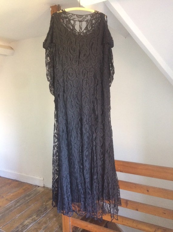 Edwardian/1920's Lace Dress - image 7