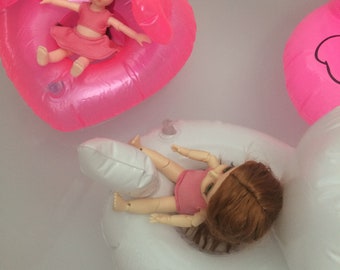 barbie doll pool floats