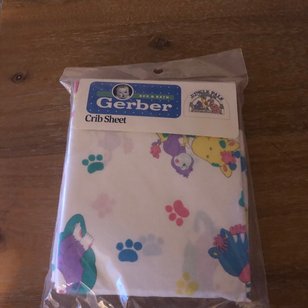 Vintage Gerber Baby Crib Sheets - Etsy