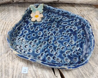 Ceramic Bee Bath | Garden Bird Bath | Handmade in Wales | V21Pottery