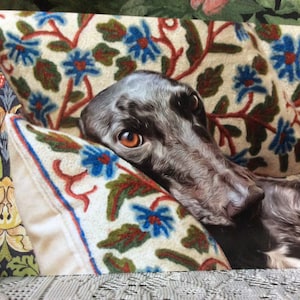 Cartões de felicitações para galgos lurcher sighthound