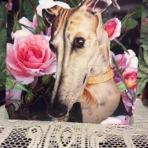Greyhound Whippet Lurcher Biglietto di auguri di compleanno