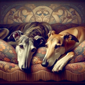 Windhond, Whippet Wenskaart voor elke gelegenheid