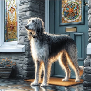 Carta Lurcher Greyhound