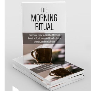 Morgonritualen (e-bok) för produktivitet, energi och lycka