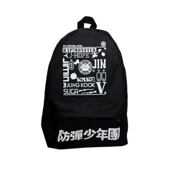 bts school backpack