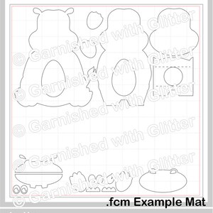 Elly and Friends. Digital Download. Digital Cutting Files. Svg/fcm ...