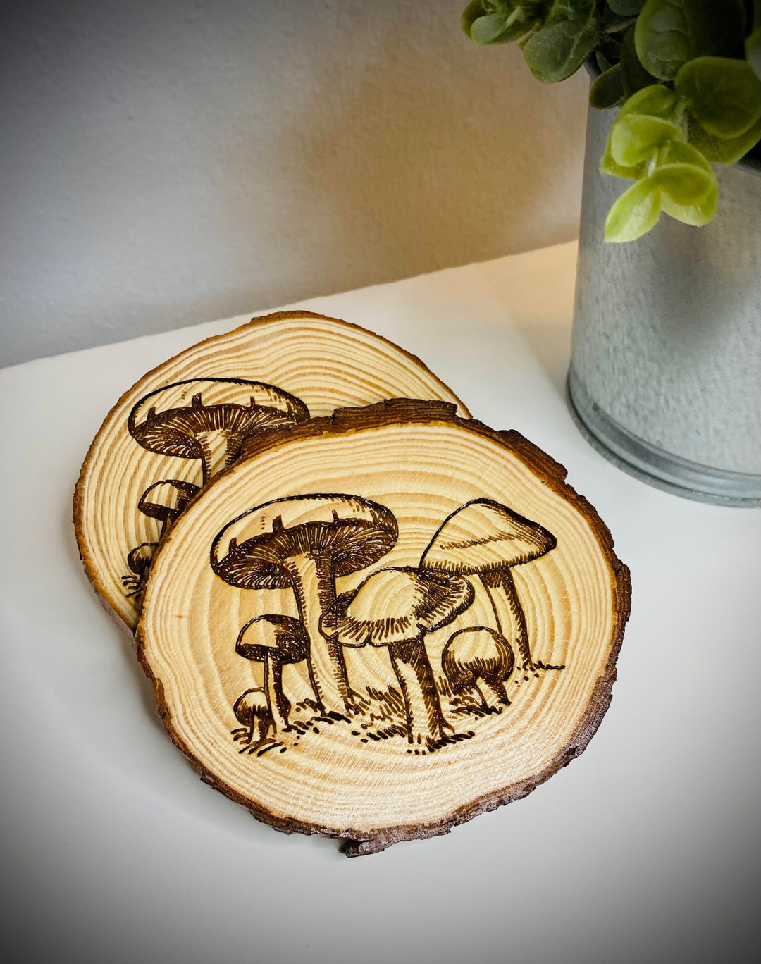 Rustic Coaster Graphics Rustic Wooden Coaster - Etsy