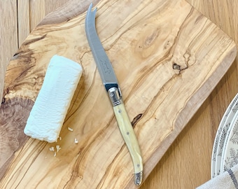 Laguiole Cheese Knife | ABS Handle | Authentic Laguiole Cutlery - 2 Colours Available, Micro-serrated Blade, Dishwasher Safe, Made in France