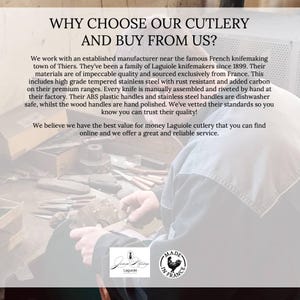 Why buy cutlery from us and not from another seller