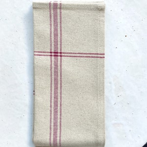 Linen tea towel made in France