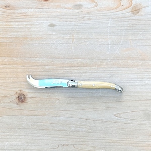 Laguiole Mini Cheese Knife | Authentic Laguiole Cutlery | 2 Colours Available, ABS Handle - Micro-serrated Blade, Made in France