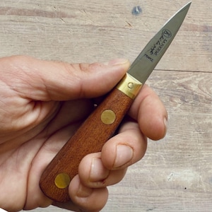 French Oyster Knife - Rosewood Handle, Made in France