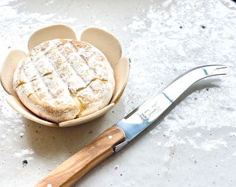 Cheese knife steel foodie gift knife soft cheese handmade , French cheese knife Laguiole