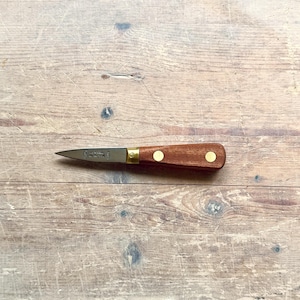 French Oyster Knife | Rosewood Handle | Oyster Shucking Knife | 6cm Blade, Made in France, La Fourmi Knife