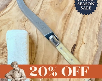 Laguiole Cheese Knife, ABS Handle - Stainless Steel, Micro-Serrated, Made in France