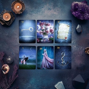 Kingdoms Night Lenormand card deck