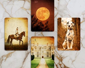 エピックライト ルノルマンカードデッキ - タロット占いデッキ - Etsy 日本