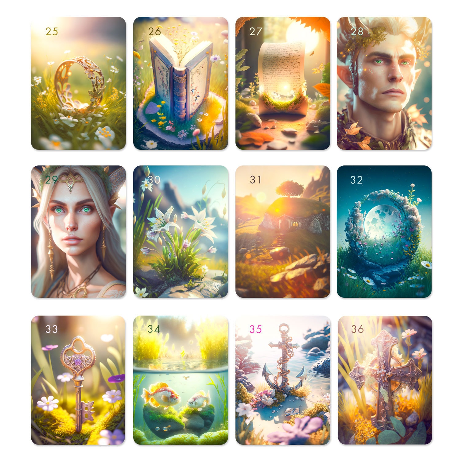 フェアリーランディアルノルマン＊追加カード　タロット　tarot オラクル フェアリーランディアルノルマン 追加カード タロット tarot