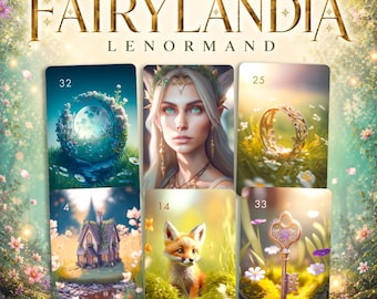 Fairylandia Lenormand Kartendeck