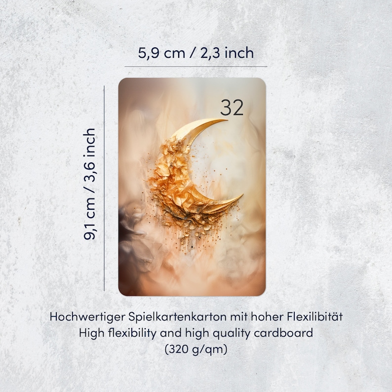 Cartes Lenormand Malumee – Jeu de divination et de cartomancie – 36 cartes image 5