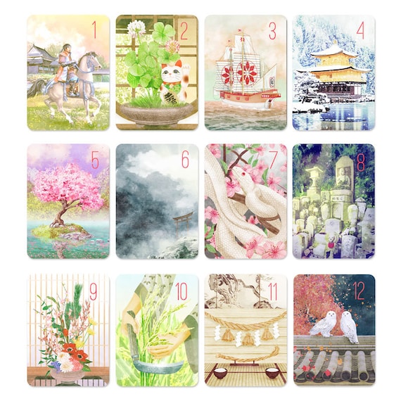 cute little Lenormand占いカードセット cute little Lenormand占いカードセット