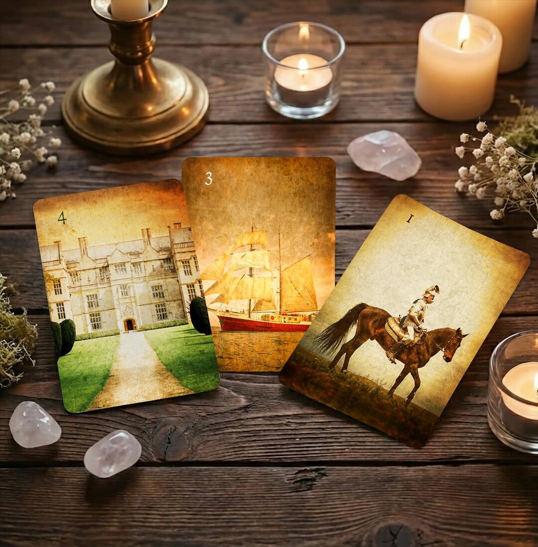 エピックライト ルノルマンカードデッキ - タロット占いデッキ - Etsy 日本