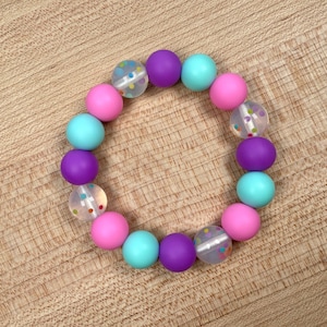 Silikon-Armband | Fidget Armband | Sensorisches Zubehör | Silikon Zubehör | Fidget Schmuck | Silikonperle