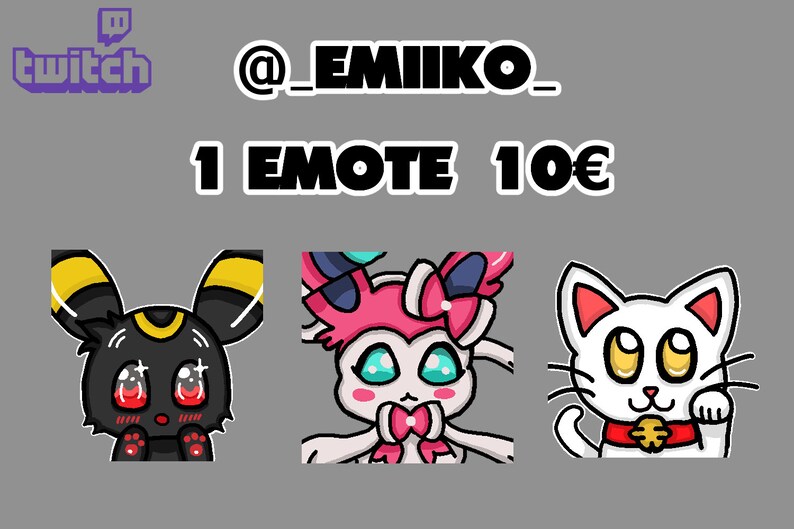 Twitch Emotes Etsy