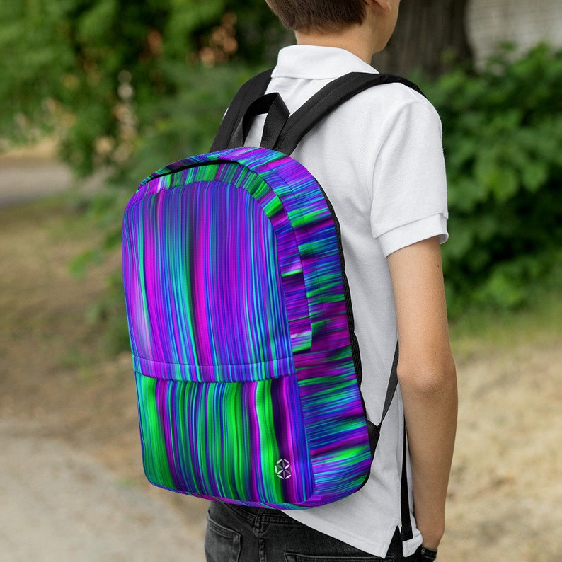 Psychedelic Laptop Backpack