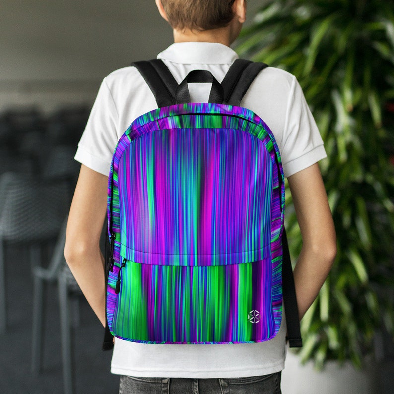 Psychedelic Laptop Backpack