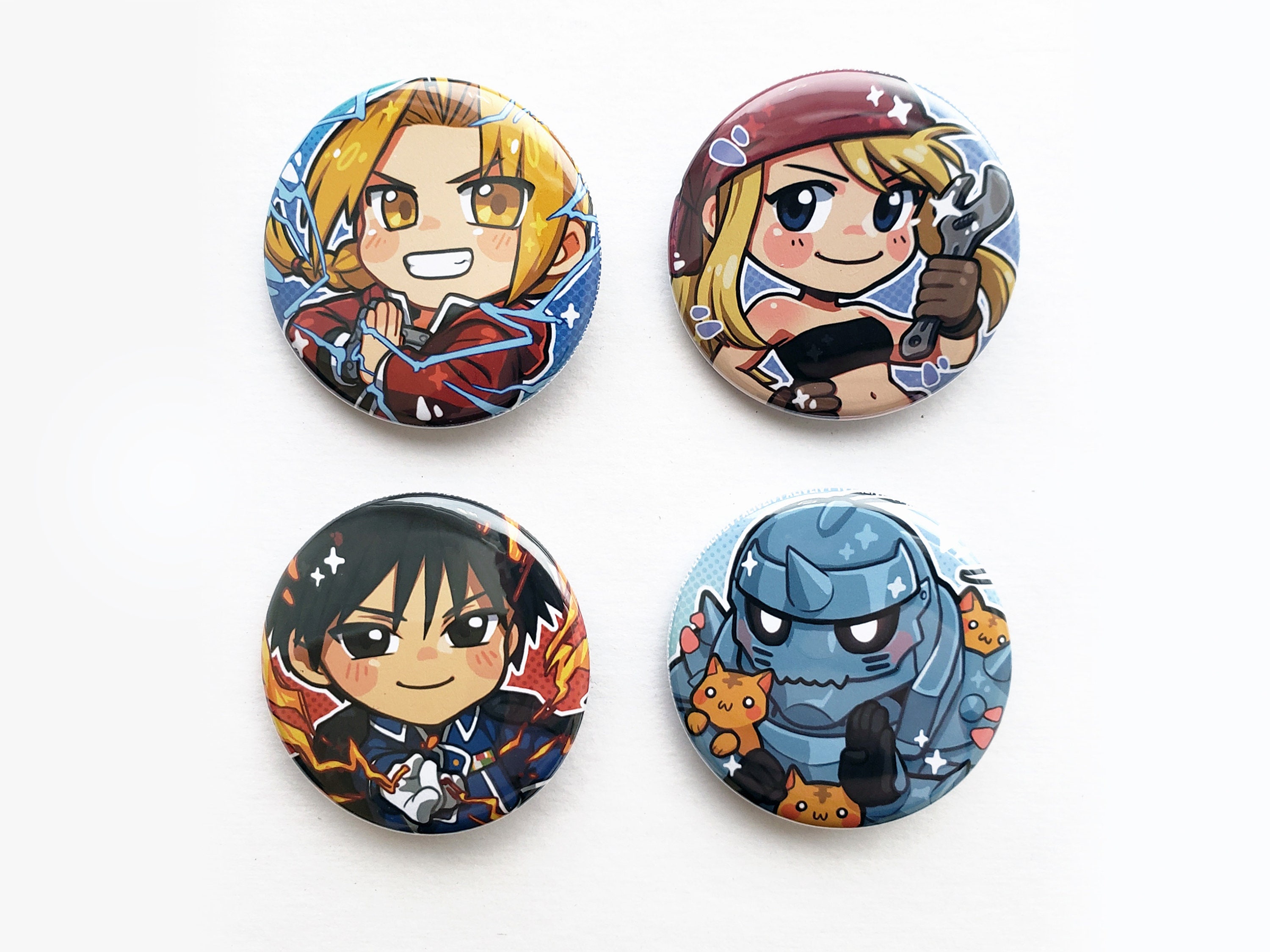 Metal Magic & Science 1.5" Pinback Buttons