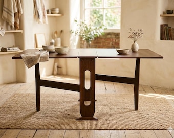 Mid Century Danish Gate Leg Dining Table