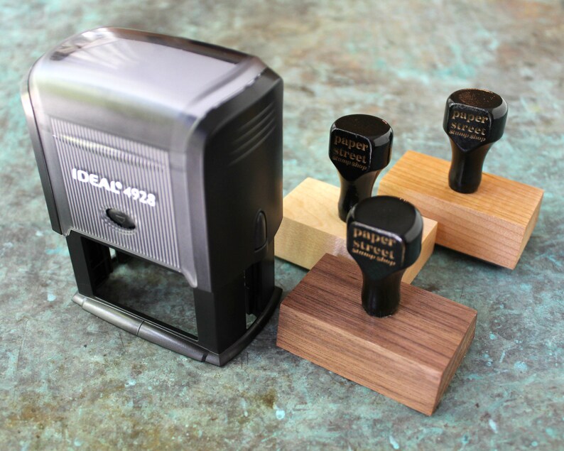 Newlywed Holiday Self Inking Personalized Gift Christmas Evergreen Tree Return Address Stamp Wedding Custom Housewarming