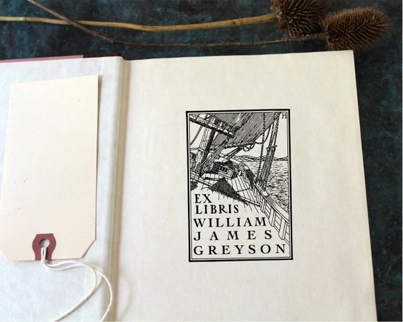 Timbro Personalizzato Per Libri In Legno - Ex Libris Con Gomma, 4 Design, Ideale Per Biblioteche, Insegnanti E Appassionati - Foto 10