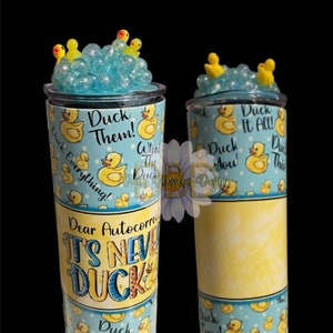 20 oz. Duck Tumbler with magnetic topper
