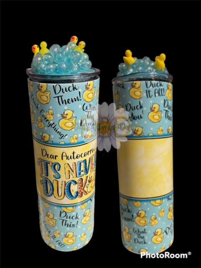 20 Oz. Duck Tumbler With Topper Etsy