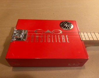 Cigar Box Guitar with frets!