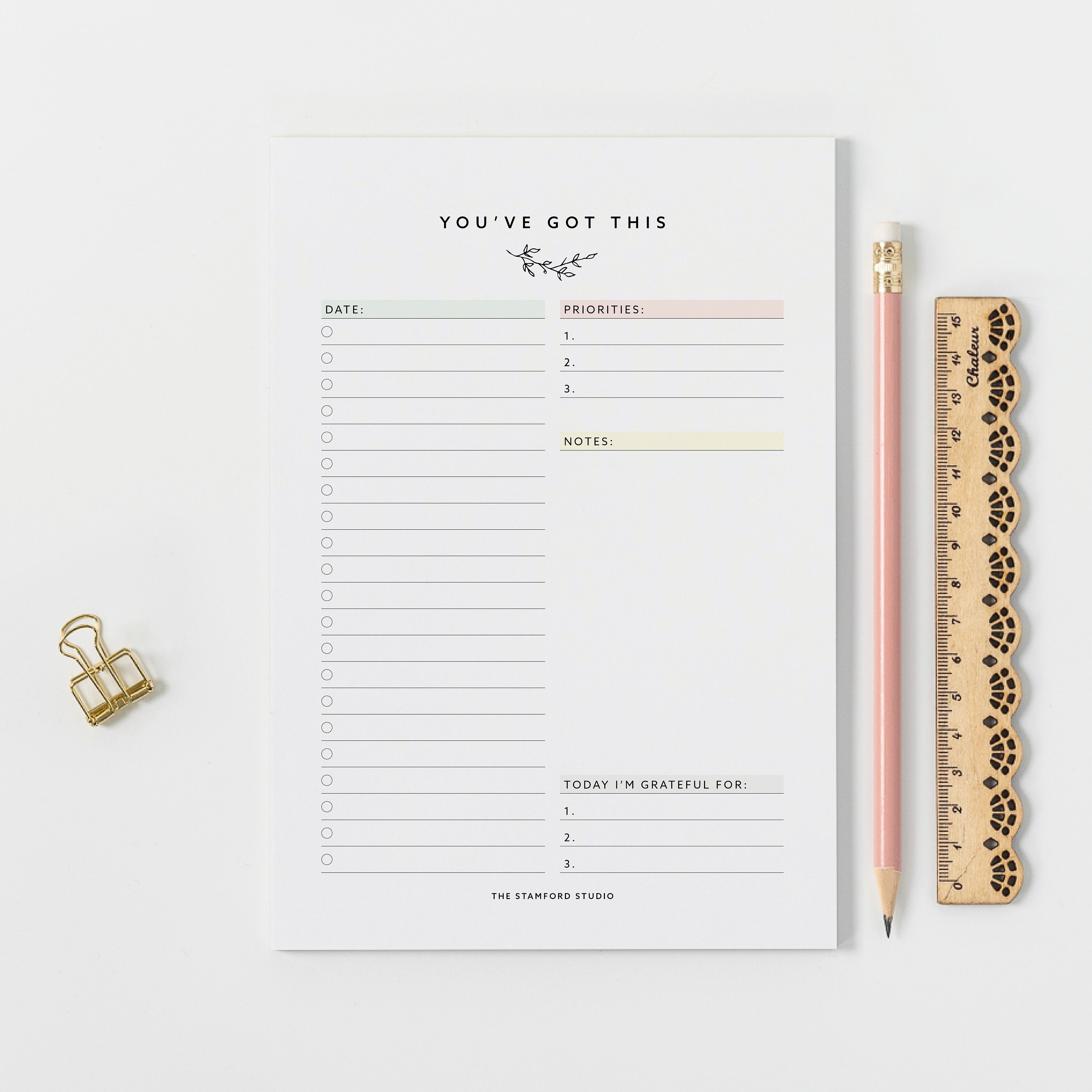 You've Got This Daily Planner, A5 To Do List, Minimal To Do Notep…