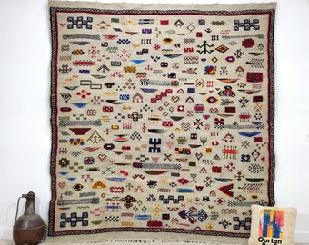 Moroccan rug large, Rugs for living room Grey, Morrocan rug, Berber rug 9x12, Wool rug hand knotted, Custom rug size, Moroccan rug handmade