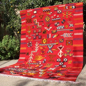 Moroccan rug Red, berber rugs, nomadic rugs, Rugs for living room 8x10, Rugs Morrocan, Rugs and carpet, Teppich, bohemian area rug, Teppich
