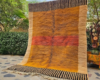 Contemporary Moroccan Rug, Shaggy area rug, Luxury handmade rug, Mrirt rug, Custom Morrocan rug, Fluffy wool rug, Terracotta rug, Teppich