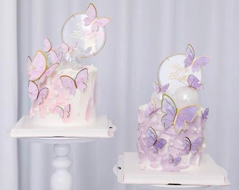 Winrase® Pack of 50 Colorful Small Butterfly Party Decoration Cake and Cupcake Toppers Winrase® Pack of 50 Colorful Small Butterfly Party Decoration Cake and Cupcake Toppers