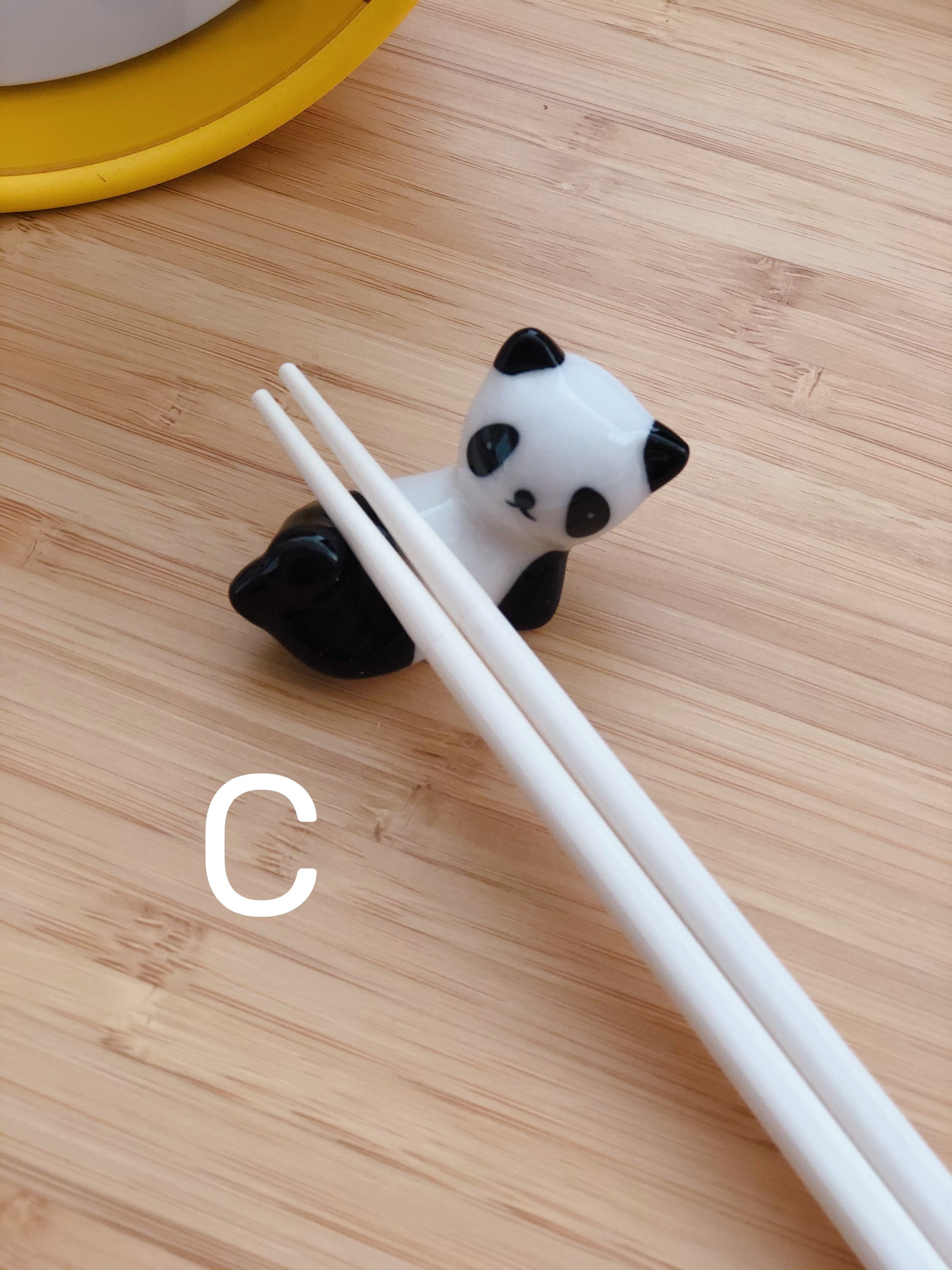 Cute Panda Chopstick Rest Novelty Lovely Kawaii Gift China Set of 1 2 or 4 UK 