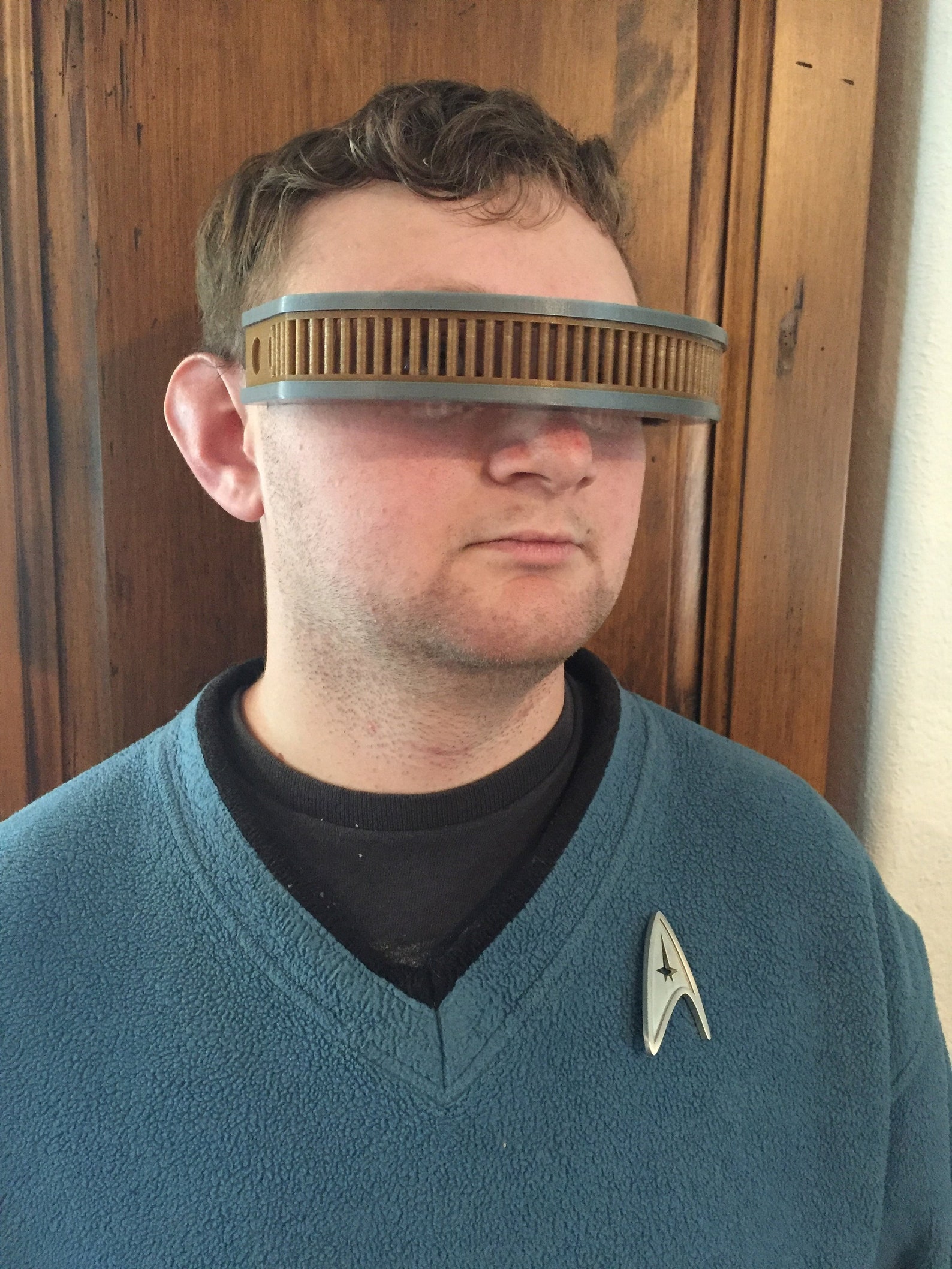 Star Trek Next Generation TNG Geordi La Visor Costume Etsy