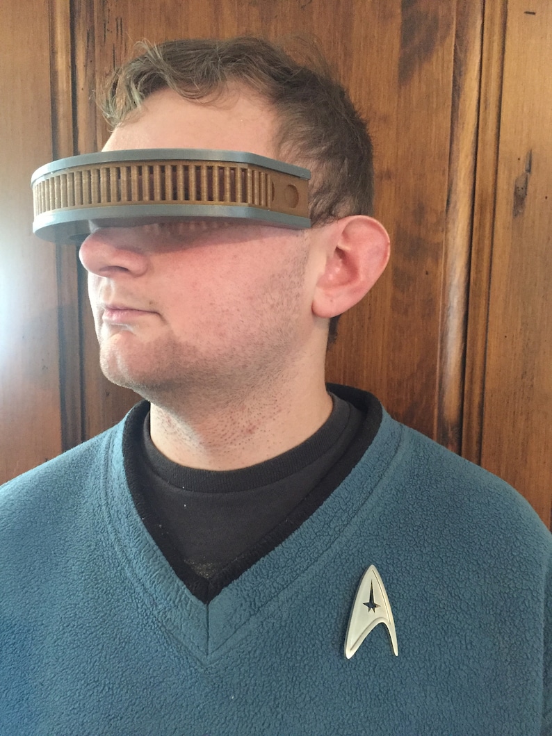 Star Trek Next Generation TNG Geordi La Visor Costume Etsy