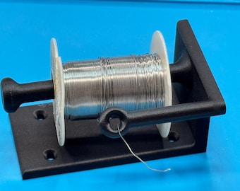 Carbon Fiber PLA Solder or wire Holder dispenser soldering wall mountable